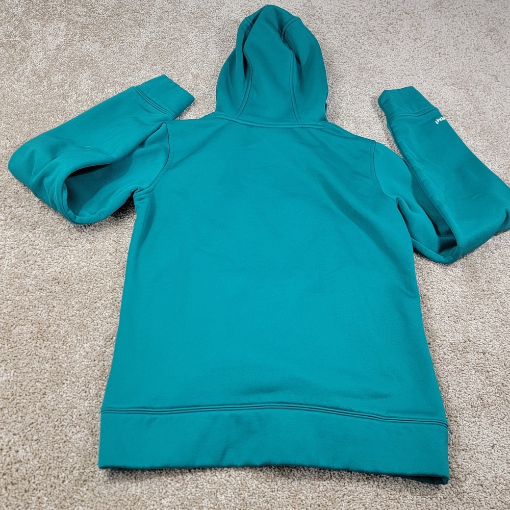 Under Armour Teal Camo Logo Storm Hoodie Sweatshirt Women's Size SM P - Picture 5 of 5